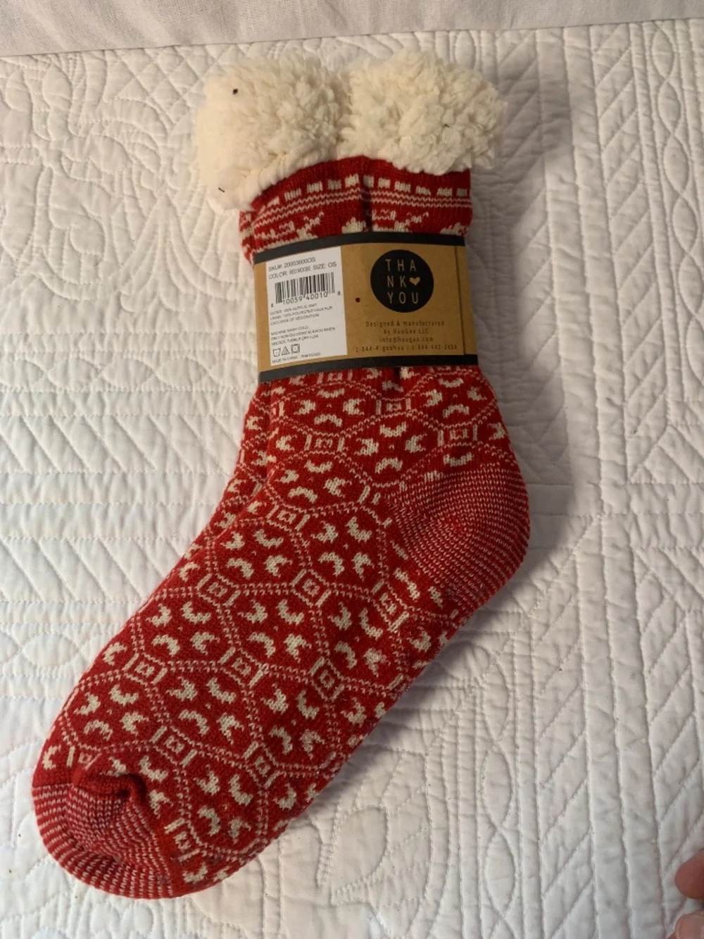 Warm & Cozy fleece lined socks GaaHUU